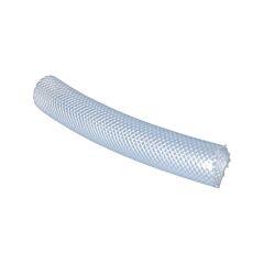 Schlauch PVC Transp. 25x4,3-25m m. Texti