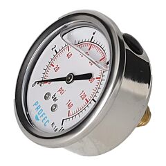 MANOMETER MIT GLYZERINFUELLUNG