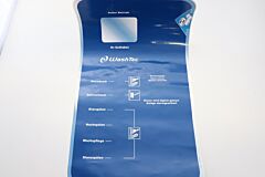 KLEBEFOLIE BEDIENTABLEAU WASHTEC