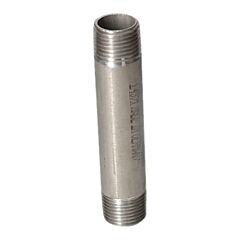 ROHR-DOPPELNIPPEL 1/2" 21,3X2,6X100LG
