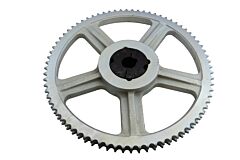 KETTENRAD DUPL. 1/2"X5/16" Z=76 MIT TAP.