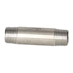 ROHRDOPPELNIPPEL 1/2" 75 LG V2A