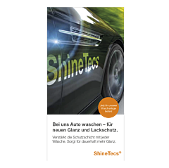 Flyer "ShineTecs" - VPE 250 Stück