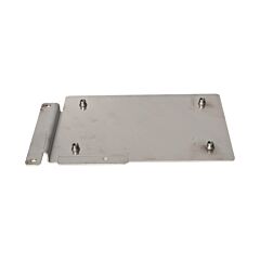 Adapterblech für Klemmkasten mit Kondens