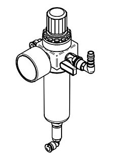 FILTERDRUCKREGLER KPL. (VOLLAUT.)