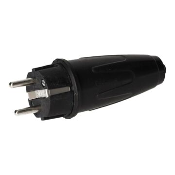 SCHUCO-VOLLG.STECKER 10/16A250V2POL+