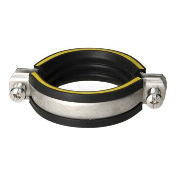 Schraubrohrschelle 70mm V2A M8 mit Dämmg