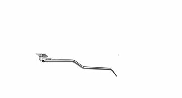 Lanzenrohr 600/300 VA 2xG1/4" gebogen, u