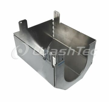 BLECHABDECKUNG BÜRSTENSEITE BL.1,5 X 284