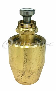 Pneumatikventilkopf mit Aufkleber