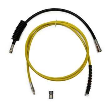 HD-Schlauch Schnellkupplung Set gelb 4M