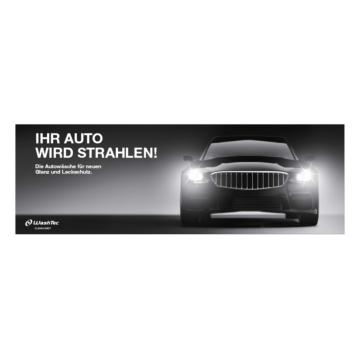 Banner Strahlen 4 x 1,5 Meter