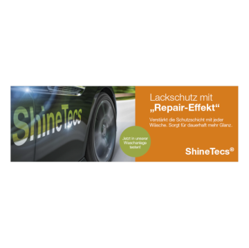 Banner ShineTecs 3 x 1 Meter - Orange