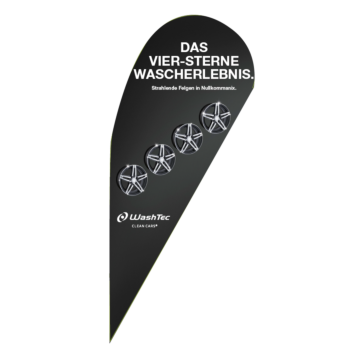 Beachflag Drop, Größe M, 4 Sterne