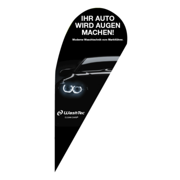 Beachflag Drop, Größe M, Ihr Auto...