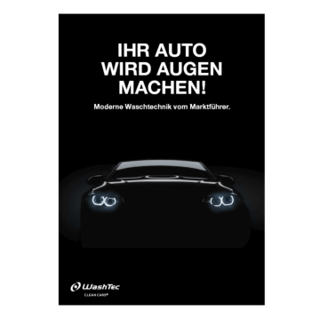 Poster Ihr Auto wird Augen machen- A1