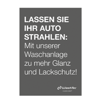 Poster Strahlen A0 grau