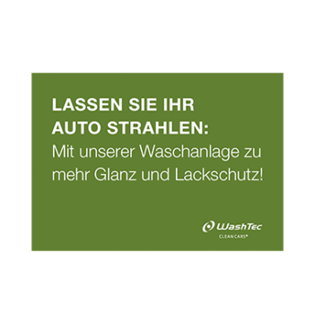 Pumptopper Strahlen A4 grün