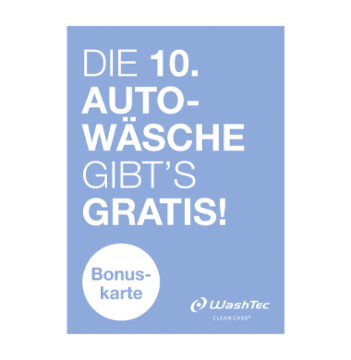 10er Bonuskarte A7 blau