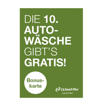 10er Bonuskarte A7 grün