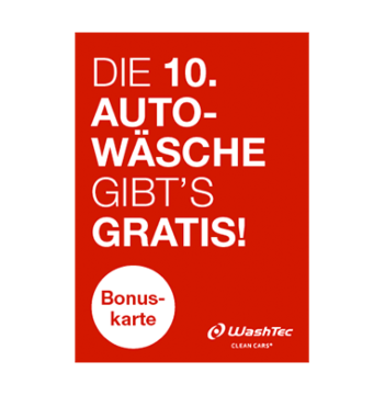 10er Bonuskarte A7 rot