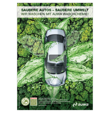 Poster AUWA Green Car Care - A1
