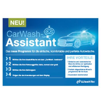 Pumptopper Car Wash Assistant  A4 quer