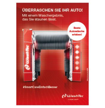 Poster SmartCare - Überraschen A0 Rot