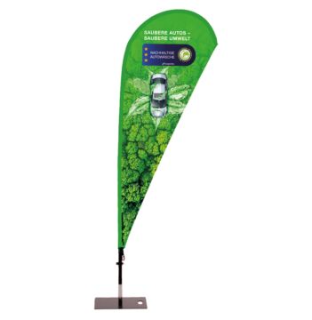 Beachflag Zertifizierte Wäsche Größe M