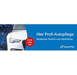 Banner "Profi Autopflege" 3x1m