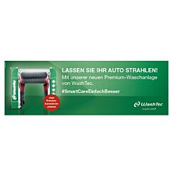 Banner SmartCare - Strahlen 3x1m Grün